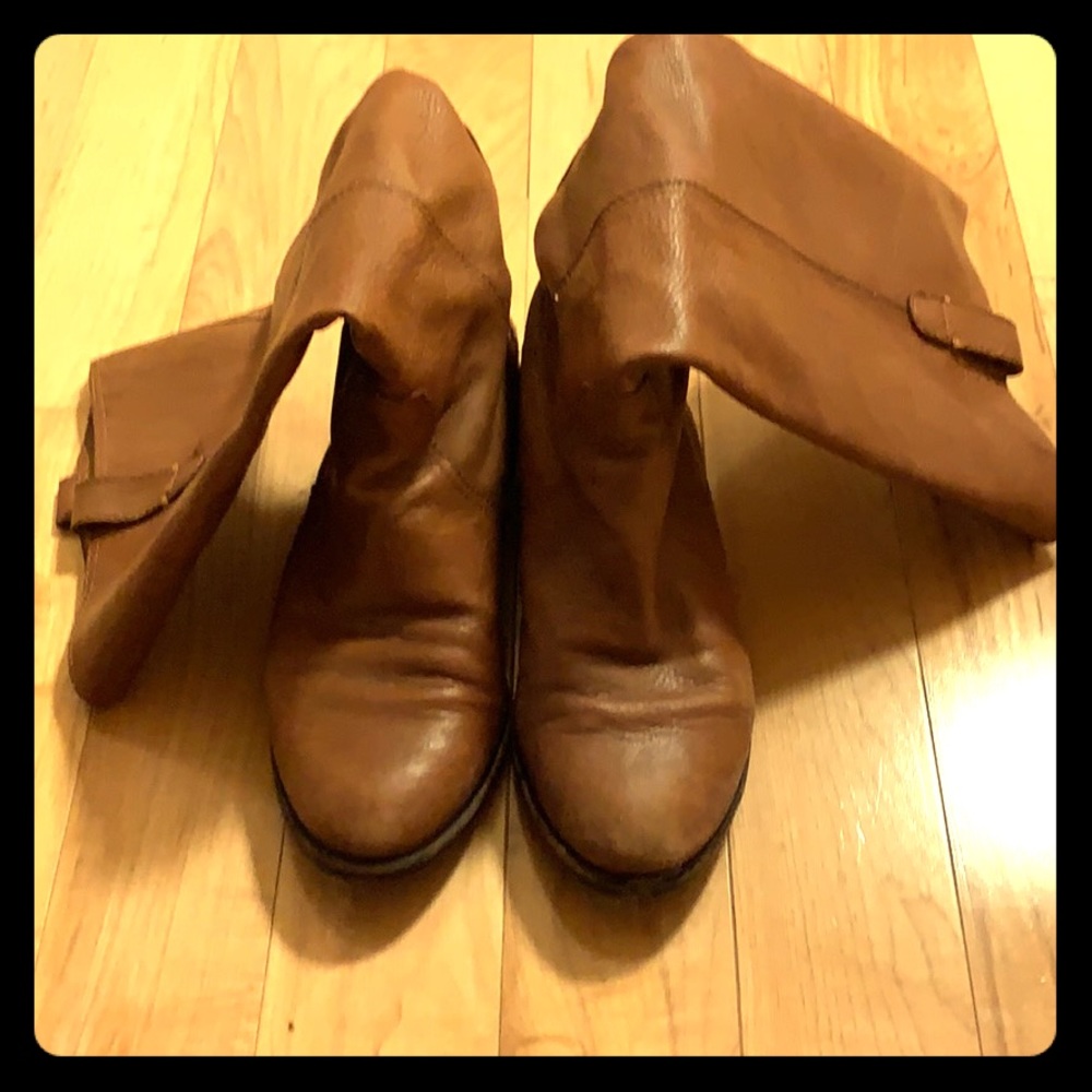 Madewell Leather Riding Boots
